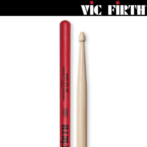 Vic Firth 5B Vic Grip Drumsticks / VicFirth 5BVG / 빅퍼스 빅그립 5B 드럼 스틱 / 빅퍼스 Vic Grib
