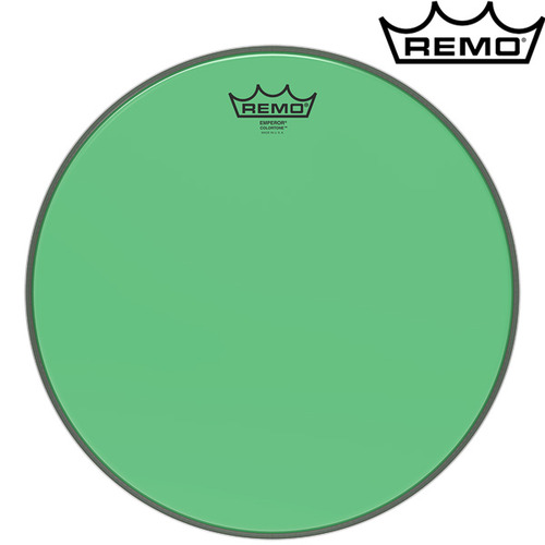 레모 엠퍼러 컬러톤 그린 드럼헤드 / 탐탐헤드 / REMO Emperor Colortone Green Drumhead / 10&quot;,12&quot;,14&quot;,16&quot;