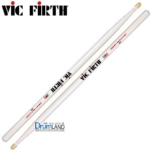 VICFIRTH  American Classic 5A White 5AW  드럼 스틱 / Vic Firth 5A 드럼 스틱 아메리칸 클래식 화이트 / 빅퍼스 5A 드럼스틱 화이트 / 히코리 나무 / 아메리칸 클래식