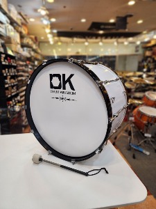 DK 마칭베이스 24인치 드럼+큰북스탠드+말렛  / DK MARCHING BASS  /  가성비 좋은 마칭 베이스 드럼 / 저가쉘이 아닌 고급 올버찌 쉘입니다