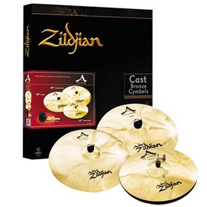 Zildjian A Custom 심벌세트 / 14HH,16인치,20인치 / 질드진(질젼) A커스텀 심벌 세트