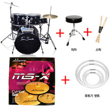 [할인특가]탐스미스 Tom Smith TM500+드럼의자+스틱+뮤트링+이스탄불 MS-X set/풀옵션할인판매