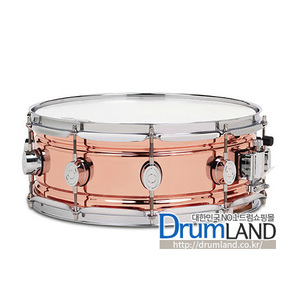DW PDP Beaded Copper With Chrome 스네어드럼 (PDSX0514BCC) 14x5인치