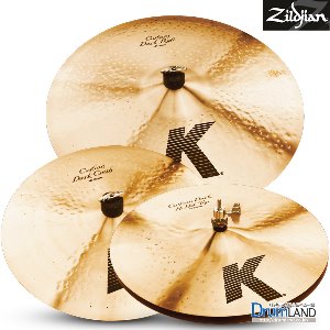 Zildjian K Custom Dark Cymbal Set (14,16,20) / 질드진(질젼) K커스텀 심벌 세트 / K커스텀 심벌 기본세트